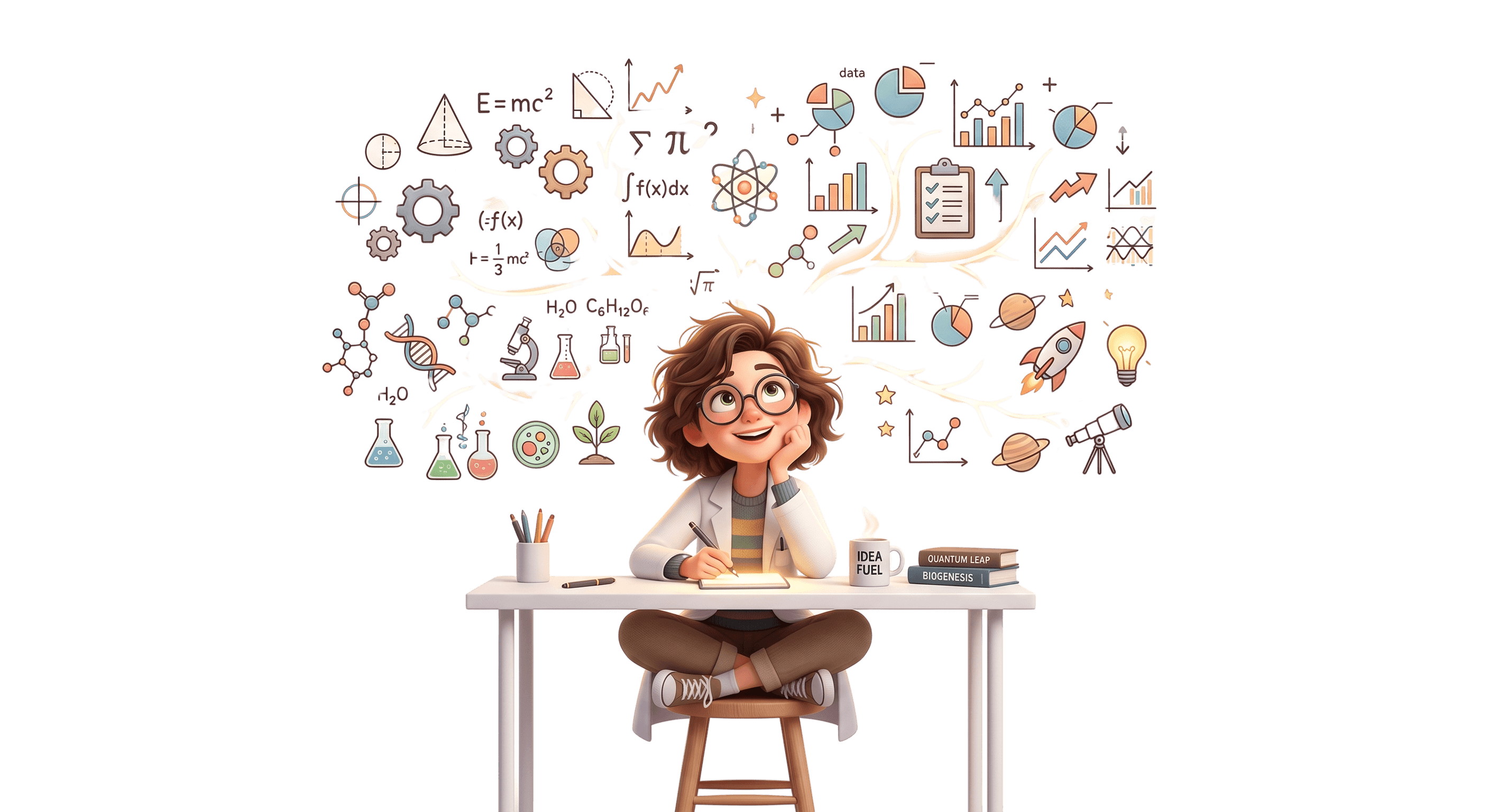 Curiosity — branching ideas illustration
